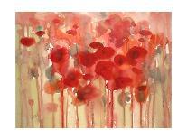 In the Poppy Field-Karen Margulis-Framed Stretched Canvas