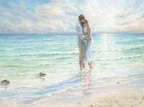 Seaside Embrace-Karen Wallis-Art Print