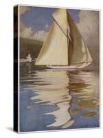 'Kariad' Yacht 1906-John Young Hunter-Stretched Canvas