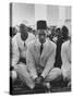 Karim Khan Aga Iv at Grandfather's Funeral-null-Stretched Canvas