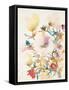 Karin's Garden 1-Karin Johannesson-Framed Stretched Canvas