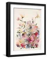 Karin's Garden 5-Karin Johannesson-Framed Art Print