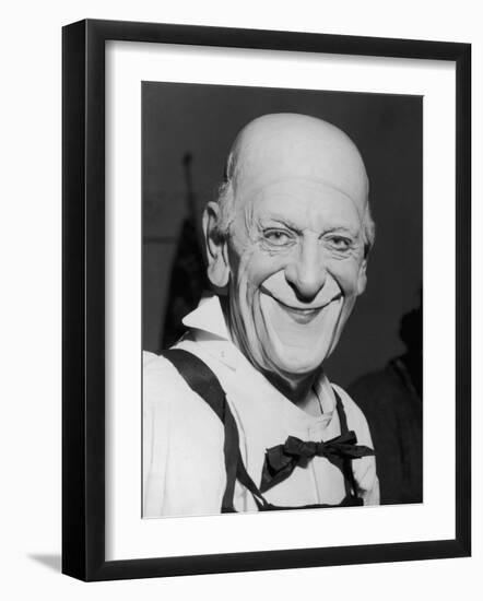 Karl Adrien "Grock" Wettach a Swiss Clown-null-Framed Photographic Print