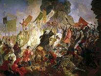 The Siege of Pskov by Stephen Báthory in 1581, 1839-1843-Karl Briullov-Giclee Print