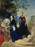 The Schischmarjov-Sisters, 1839-Karl Brüllow-Mounted Giclee Print