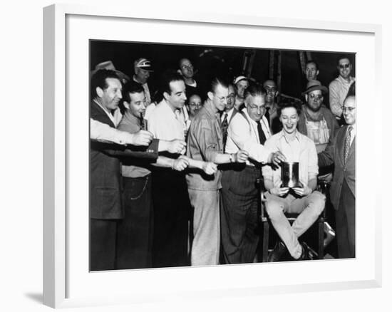 Karl Freund, Katharine Hepburn, Vincente Minnelli, Undercurrent, 1946-null-Framed Photographic Print