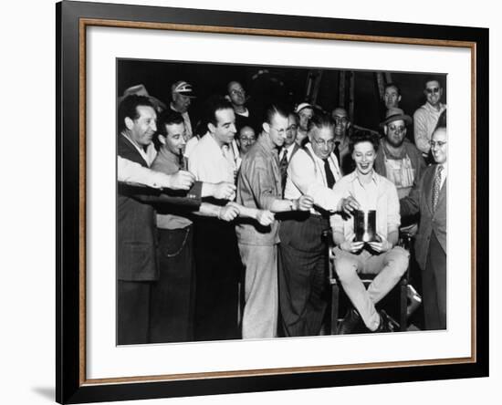 Karl Freund, Katharine Hepburn, Vincente Minnelli, Undercurrent, 1946-null-Framed Photographic Print