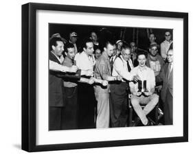 Karl Freund, Katharine Hepburn, Vincente Minnelli, Undercurrent, 1946-null-Framed Photographic Print