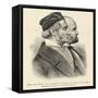 Karl Friedrich Gauss and Wilhelm Edvard Weber German Scientists-null-Framed Stretched Canvas