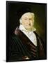 Karl Friedrich Gauss, German Mathematician, Astronomer and Physicist, 1840-Christian Albrecht Jensen-Framed Giclee Print
