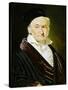 Karl Friedrich Gauss, German Mathematician, Astronomer and Physicist, 1840-Christian Albrecht Jensen-Stretched Canvas