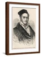 Karl Friedrich Gauss German Scientist-null-Framed Art Print