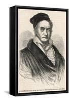 Karl Friedrich Gauss German Scientist-null-Framed Stretched Canvas