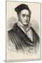 Karl Friedrich Gauss German Scientist-null-Mounted Art Print