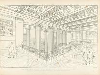Altes Museum Berlin: View of the Staircase, 1852-Karl Friedrich Schinkel-Giclee Print