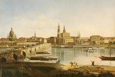 A View of Dresden-Karl Gottfried Traugott Faber-Laminated Giclee Print