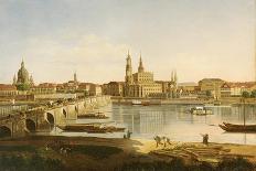 A View of Dresden-Karl Gottfried Traugott Faber-Framed Giclee Print