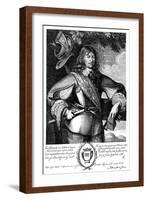 Karl Gustav Wrangel-Matthaus Merian-Framed Art Print