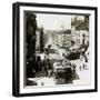 Karl Johan's Street and Royal Palace, Christiania (Osl), Norway-Underwood & Underwood-Framed Photographic Print