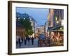 Karl Johans Gate, Pedestrianised Street in the City Center, Oslo, Norway, Scandinavia, Europe-Christian Kober-Framed Photographic Print