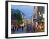 Karl Johans Gate, Pedestrianised Street in the City Center, Oslo, Norway, Scandinavia, Europe-Christian Kober-Framed Photographic Print