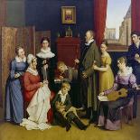 Die Familie Begas-Karl Joseph Begas-Giclee Print