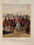Soldiers of the 1st Guard Cavalry Division of the Russian Imperial Guard, 1867-Karl Karlovich Piratsky-Giclee Print