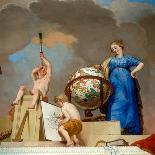 The Reign of Science, 1789-90 (Detail)-Karl Konrad Huber-Mounted Giclee Print