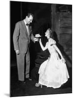 Karl Malden and Jessica Tandy in the Broadway Production Play "Streetcar Named Desire"-null-Mounted Premium Photographic Print