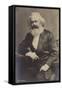 Karl Marx (1818-1883), German Philosopher, Economist, Historian and Political Theorist-null-Framed Stretched Canvas