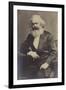 Karl Marx (1818-1883), German Philosopher, Economist, Historian and Political Theorist-null-Framed Premium Photographic Print