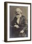 Karl Marx (1818-1883), German Philosopher, Economist, Historian and Political Theorist-null-Framed Photographic Print