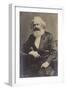 Karl Marx (1818-1883), German Philosopher, Economist, Historian and Political Theorist-null-Framed Photographic Print