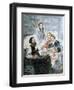 Karl Marx and His Family by Ghan Zen Mon-null-Framed Giclee Print