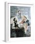 Karl Marx and His Family by Ghan Zen Mon-null-Framed Giclee Print