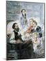 Karl Marx and His Family by Ghan Zen Mon-null-Mounted Giclee Print