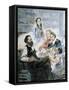 Karl Marx and His Family by Ghan Zen Mon-null-Framed Stretched Canvas