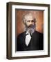Karl Marx (Colour Litho)-Russian-Framed Premium Giclee Print