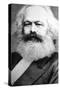 Karl Marx, German Political, Social and Economic Theorist, 19th Century-null-Stretched Canvas