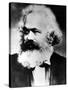 Karl Marx, German Political, Social and Economic Theorist, Late 19th Century-null-Stretched Canvas