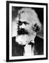 Karl Marx, German Political, Social and Economic Theorist, Late 19th Century-null-Framed Giclee Print