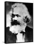 Karl Marx, German Political, Social and Economic Theorist, Late 19th Century-null-Framed Stretched Canvas