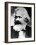 Karl Marx, German Political, Social and Economic Theorist, Late 19th Century-null-Framed Giclee Print