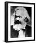 Karl Marx, German Political, Social and Economic Theorist, Late 19th Century-null-Framed Giclee Print