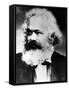 Karl Marx, German Political, Social and Economic Theorist, Late 19th Century-null-Framed Stretched Canvas