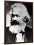 Karl Marx, German Political, Social and Economic Theorist, Late 19th Century-null-Framed Giclee Print