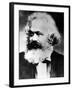 Karl Marx, German Political, Social and Economic Theorist, Late 19th Century-null-Framed Giclee Print