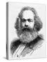 Karl Marx German Radical Political Thinker-null-Stretched Canvas