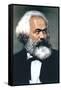 Karl Marx, German Social, Political and Economic Theorist-null-Framed Stretched Canvas