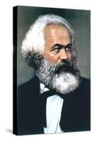 Karl Marx, German Social, Political and Economic Theorist-null-Stretched Canvas